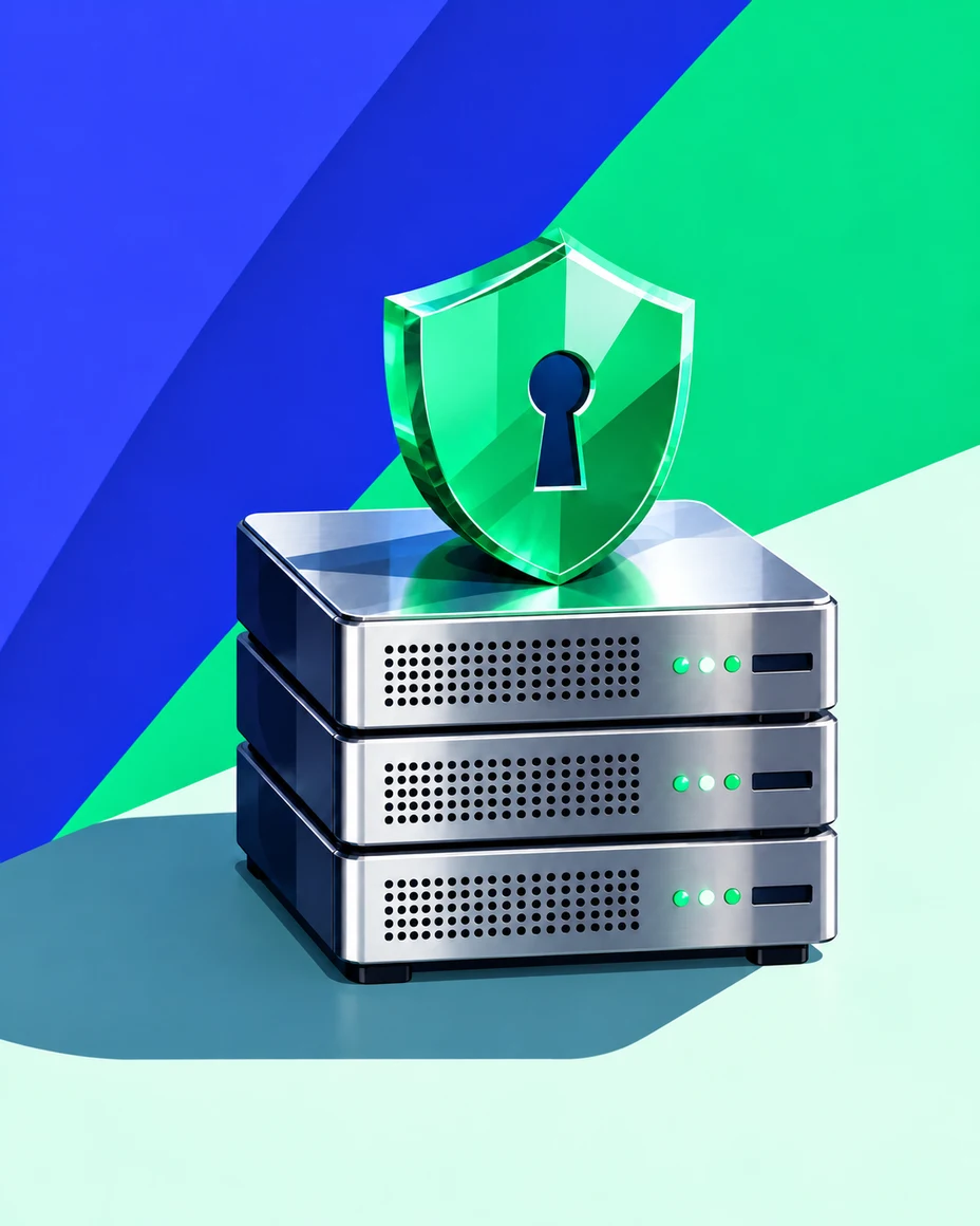 Protected cloud infrastructure and connected servers