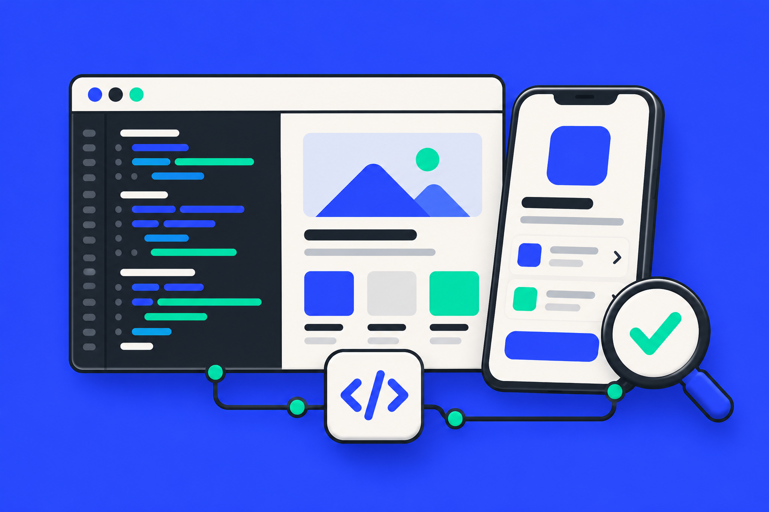Startup & Scaleup Services in TekScaleUp blue and green